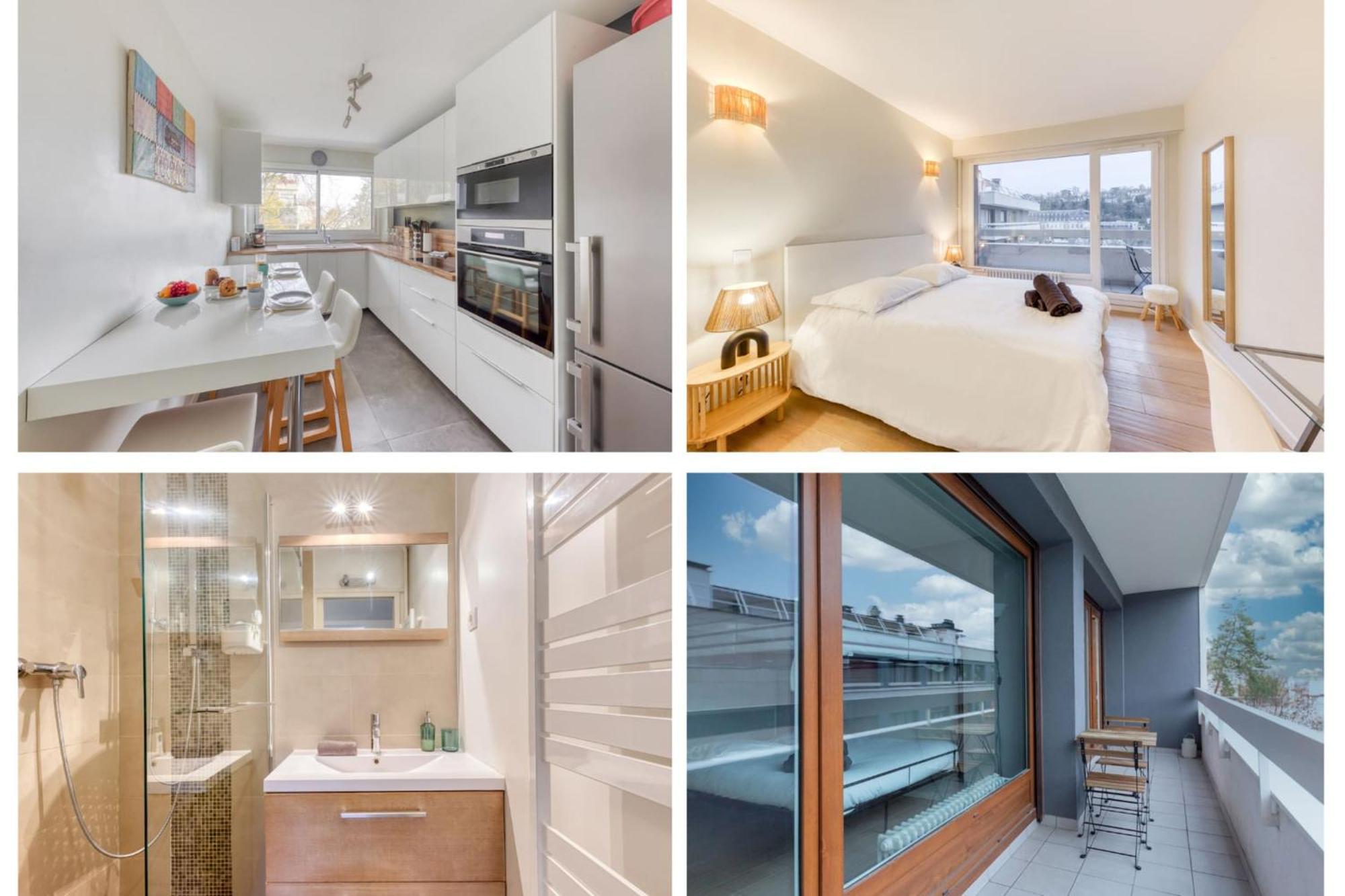 Grand Appartement Spacieux - Proche Paris سُفرْ المظهر الخارجي الصورة